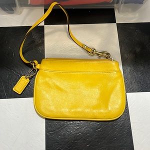 Yellow Coach Wristlet